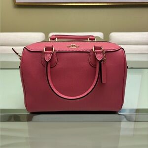 Authentic Coach Pink Mini Bennett/Excellent Condition